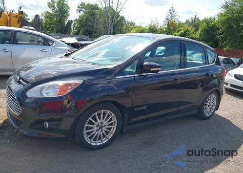 2013 Ford C-Max Hybrid Sel из США, поврежденный, VIN 1FADP5BU7DL554964